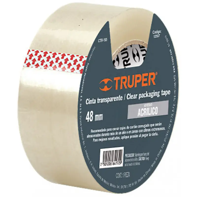 CINTA TRANSPARENTE 2"