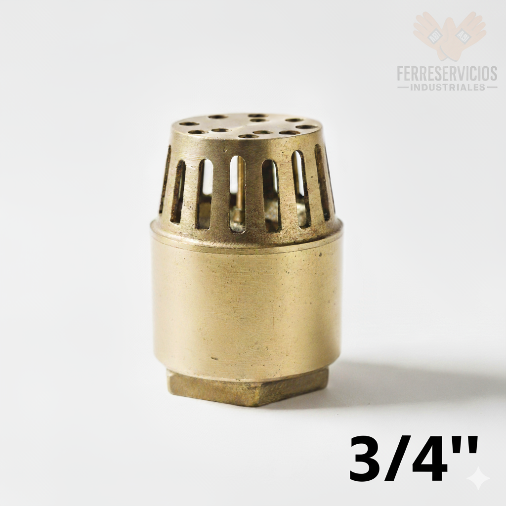 Pichancha de bronce 3/4"