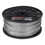 ROLLO DE CABLE DE ACERO 3/16" 7X7 75MTS
