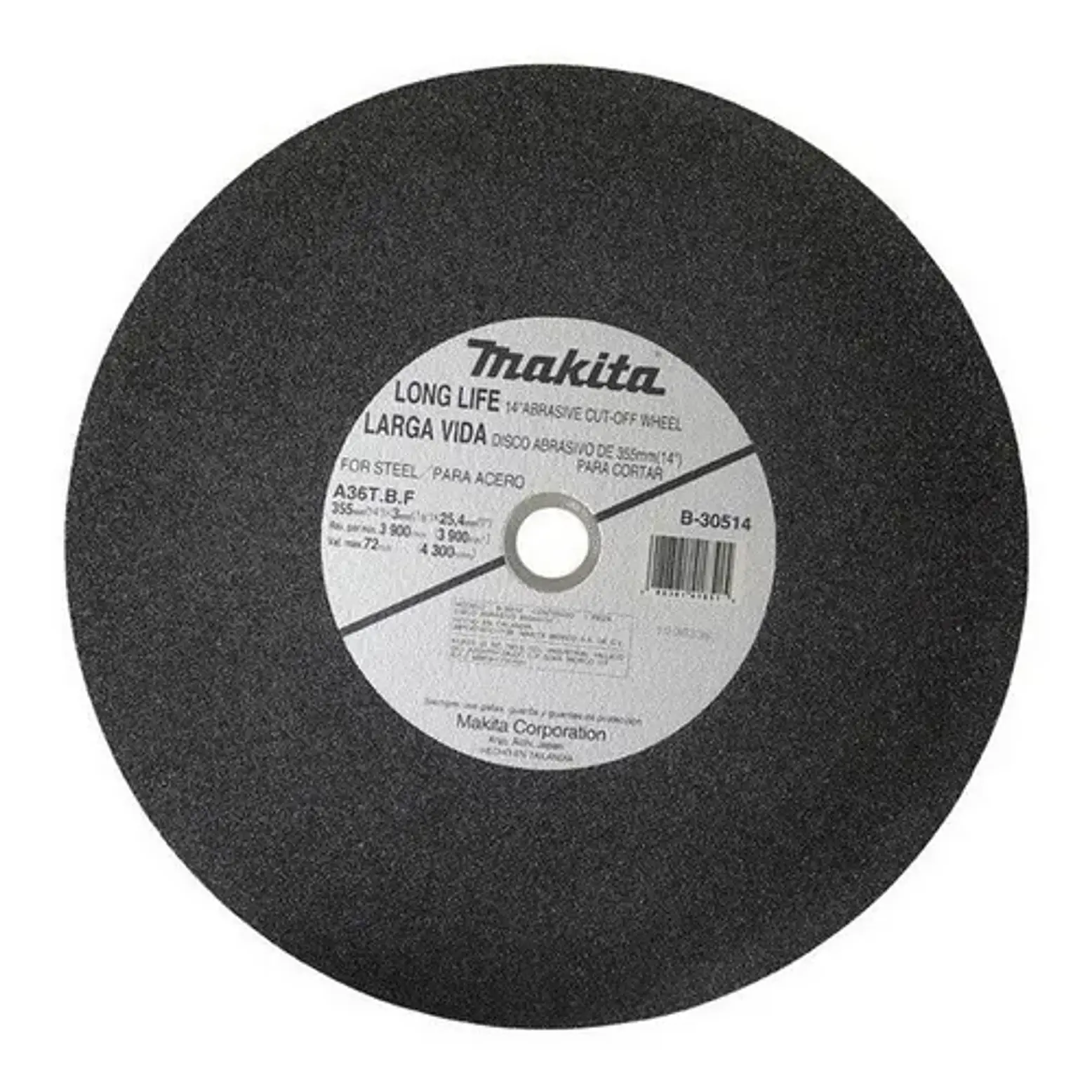 DISCO PARA CORTE DE METAL 14" MAKITA