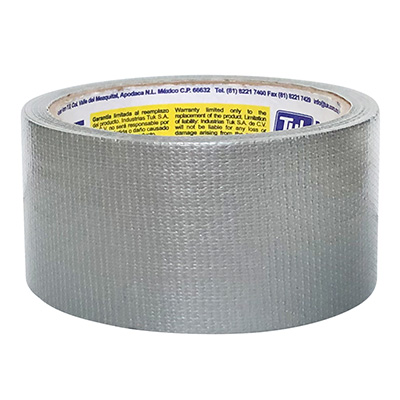 CINTA GRIS 2" X 10MTS TUK 